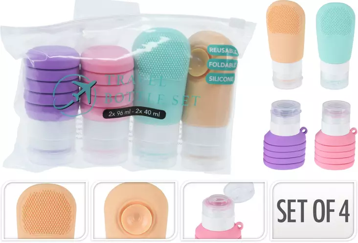 Matkapullot kosmetiikalle - Muut säilytystuotteet - 8720573938563 - 1