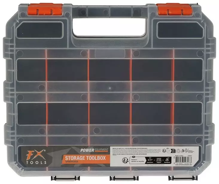 Tarvikelokerikko salkku 32x27x8 cm - Tarvikelokerot - 8721037123273 - 1