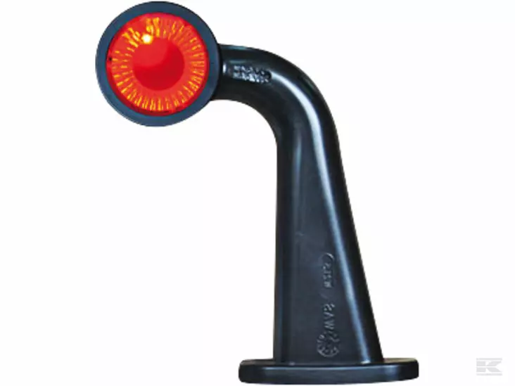 Äärivalo 90° oikea LED 12-24V - Huomiovalot ja majakat - 8719607101813 - 1