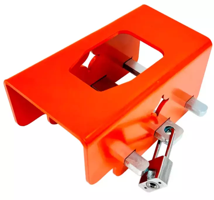 Aisalukko Bulldog sinkitty 5/8mm - Peräkärrytarvikkeet - 6430073051083 - 1