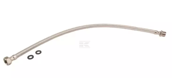 Asennusletku RST 1/2" x 65 cm - Juomakupit - 5708550611633 - 1