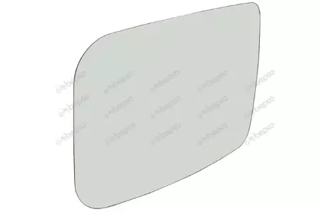 Case/NH sivupeilin lasi 2-osainen yläosa - Ohjaamo ja kori - B135743 - 1