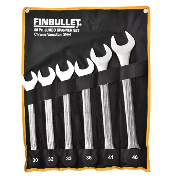 Finbullet Kiintolenkkisarja JUMBO 6-osaa - Kiintolenkkiavaimet - 6438152028063 - 1