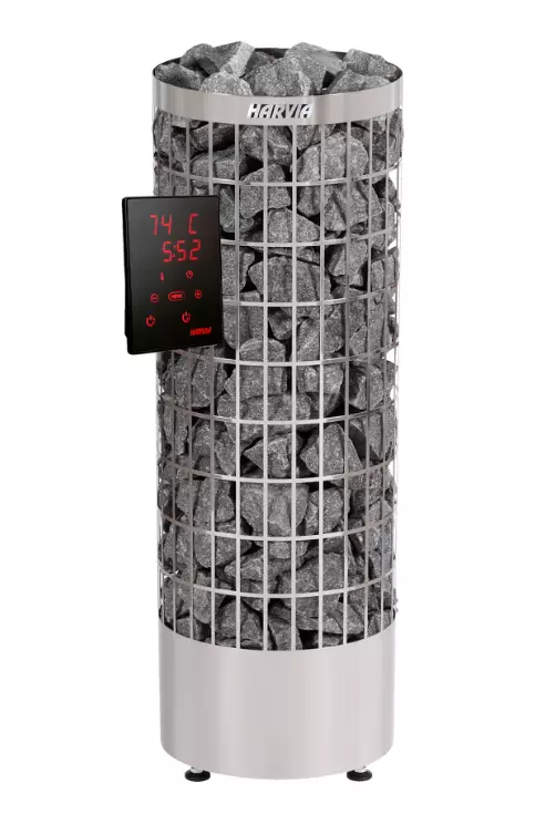 Harvia Cilindro PC90XE 9,0kw Steel sähkökiuas - Tulisijat - 6417659028103 - 1