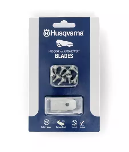 Husqvarna robottiruohonleikkurin terät 9 kpl - Ruohonleikkurit - 577864603 - 1