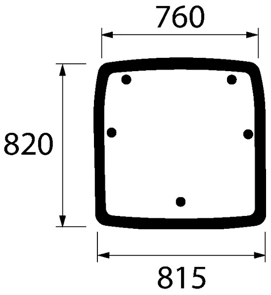 Kattoluukun lasi (DF 01064760) - Ohjaamon lasit - 3660980060943 - 1