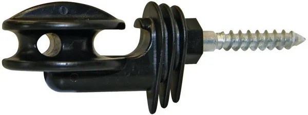 Kulmaeristin, 8 mm puuruuvi, 6 kpl - Eristimet - 4018653020593 - 1