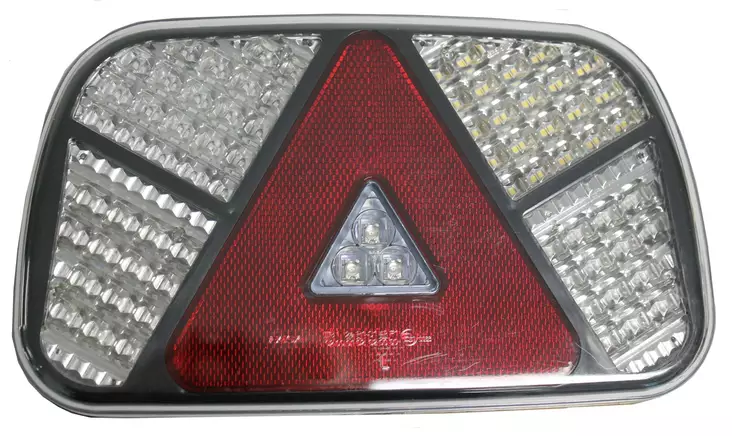 Led-takavalo 12-24V 235x133x35 mm vasen - Autosähkötarvikkeet - 6430074696283 - 1