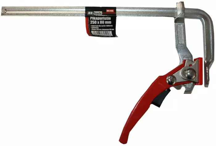 Liimauspuristin pika 250x80 mm - Liimauspuristimet - 6430074695453 - 1