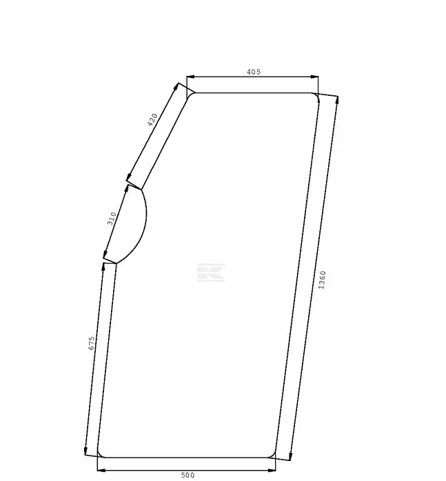 Ovilasi D7502 - Ohjaamo ja kori - 3660980008433 - 1