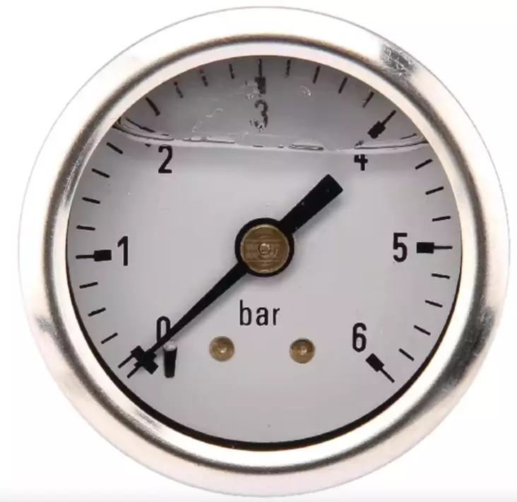 Painemittari Ø40mm 0-6bar 1/8 takakiinni - Painemittarit - 8719593254913 - 1