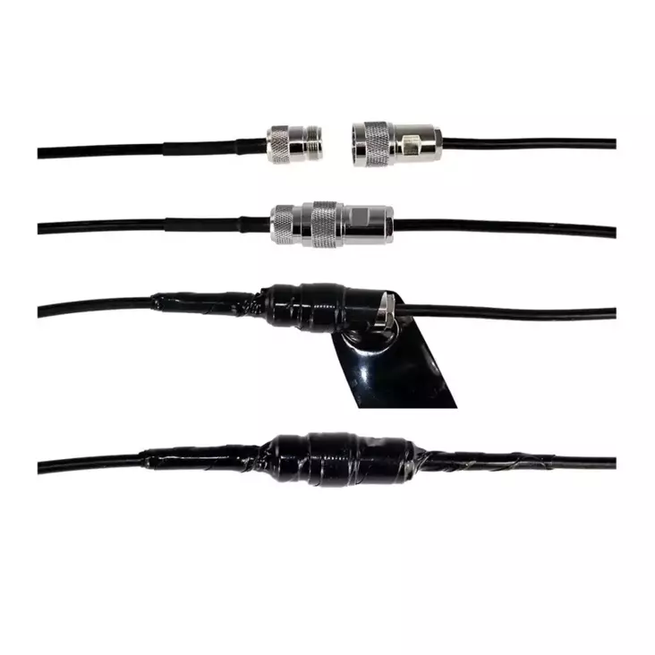 SafeMate Silikoniteippi 25mm x 3m musta - Teipit - 6418536023723 - 1