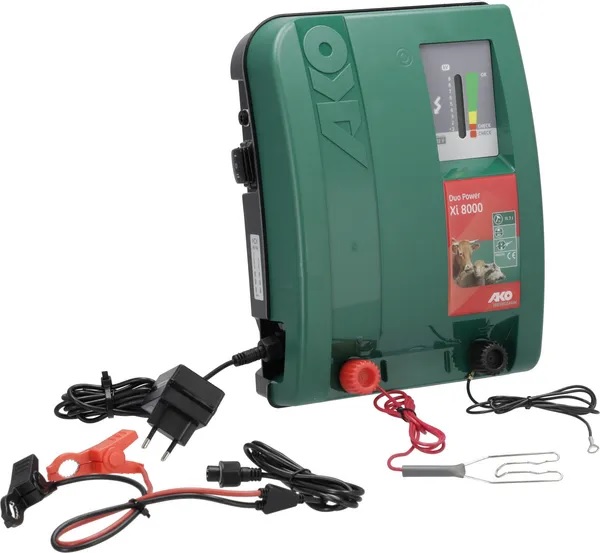 Yhdistelmäpaimen AKO Duo Power Station Xi 8000, 12/230 V - Sähköaitatarvikkeet - 4035738022273 - 1
