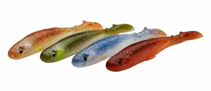 Savage Gear Slender Scoop Shad 9 cm 4 g - Vieheet ja perhot - 5706301767493 - 1