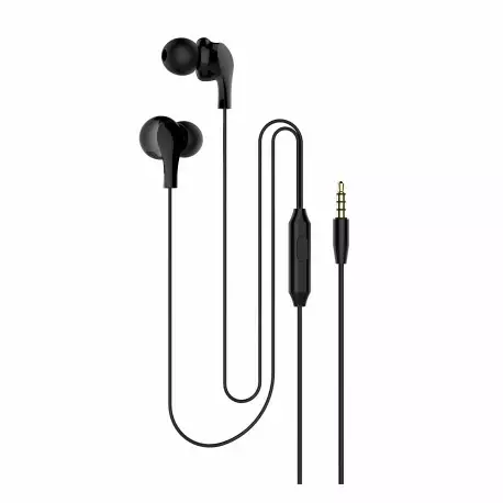 Stereokuulokkeet mikrofonilla musta - Matkapuhelintarvikkeet - 6430076521163 - 1