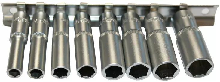 Syvähylsysarja 1/4" 8-os. 6-13 mm - Hylsyt ja -sarjat - 6430074697143 - 1