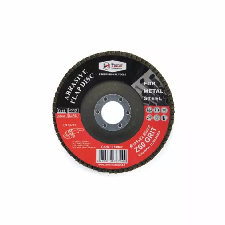 Tamo lamellilaikka 125 mm K120 - Muut käsityökalut - 6420201309063 - 1