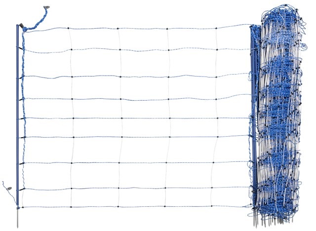 TitanNet Premium XBraid karkotusverkko 122 cm 50 m, 1-piikkinen - Aitaverkot - 4018653378243 - 1