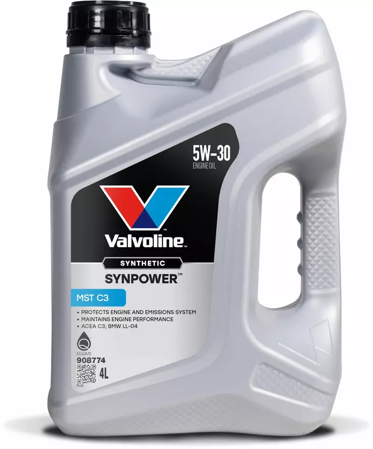 Valvoline SynPower MST C3 5W-30 moottoriöljy 4 l - Moottoriöljyt - 8710941018713 - 1