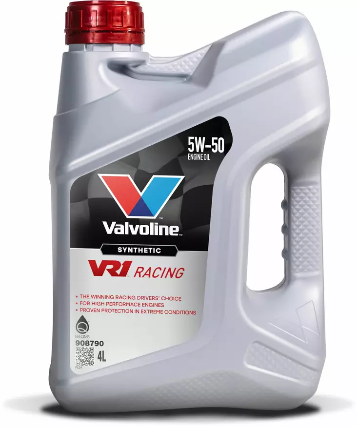 Valvoline VR1 Racing 5W-50 moottoriöljy 4 l - Moottoriöljyt - 8710941018843 - 1