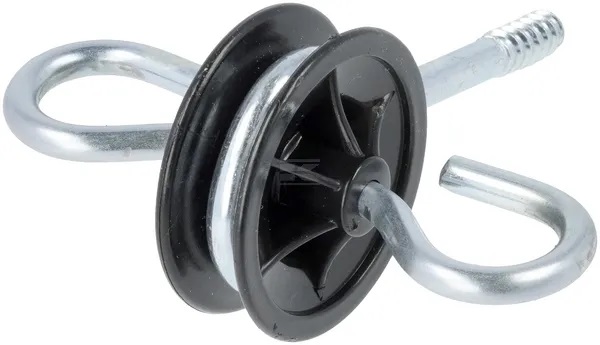 Veräjänkahvaneristin puuruuvilla 10 kpl - Eristimet - 8719607155533 - 1