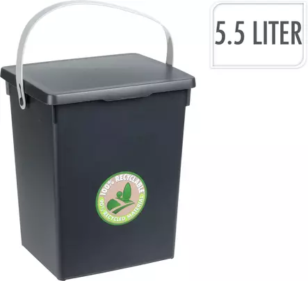 Biojäteastia 5,5 litraa - Roskien käsittely - 8720573387644 - 1