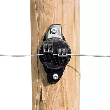 Eristin "W" puupylväälle 25 kpl/pkt - Sähköaitatarvikkeet - 9414701006734 - 1