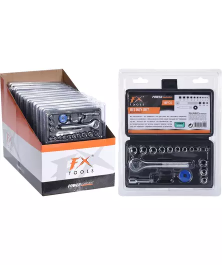 Hylsyavainsarja 15-osainen - Hylsyt ja -sarjat - 8719202235104 - 1