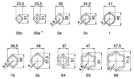 Profiiliputki 1b 800 mm - Profiiliputket - 8435194013024 - 2