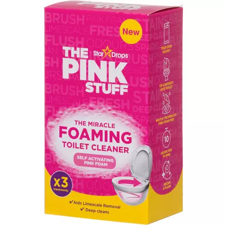 The Pink Stuff Miracle wc vaahtopuhdistusjauhe 300 g - Yleispuhdistus - 5060033821664 - 1