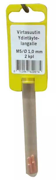 Virtasuutin Ydintäytelangalle M5/1,0 mm - Hitsauspuikot - 8712067820874 - 1