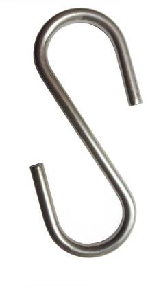 S-koukku metallnen 4 kpl/pkt - Seinäkoukut, naulakot - 6410412127754 - 1