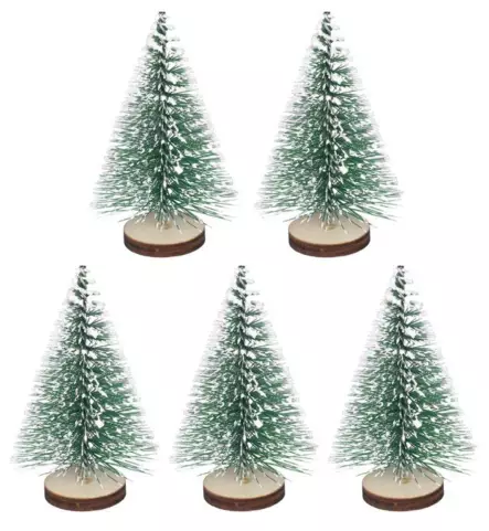 Kapel Hobby minikuusi 7 cm 5 kpl - Joulukoristeet - 6410416492964 - 1