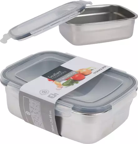 Teräsrasia kannella 750 ml - Muut keittiötuotteet - 8721037355124 - 1