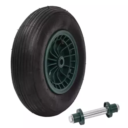 Finbullet ilmakumipyörä 16x4.00-8 - Kärryt, pyörät - 6438152019474 - 1