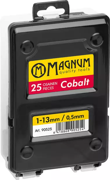 Poranteräsarja Cobalt 25-os. 1-13 mm - Metalliporanterät - 6418868905254 - 2