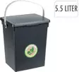 Biojäteastia 5,5 litraa - Roskien käsittely - 8720573387644 - 1
