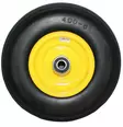 Puhkeamaton kumipyörä 400-6 PU - Kärryt, pyörät - 6430032157054 - 1