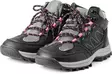 Retkeilykengät naisten musta/pinkki - Retkeilyasusteet - svm0000008594 - 1