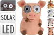 Solar maatilan eläimet aurinkokennolla - Puutarhapatsaat, koristeet - 8719202547054 - 1