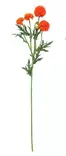Pallokrysanteemi 61 cm oranssi - Askartelutarvikkeet - 6410416575384 - 2