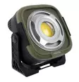 Työvalo ladattava 1300lm COB LED 9000mAh vihreä powerbank - Työmaavalaisimet - 6418536040904 - 2