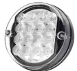 LED-takavalo pyöreä 12-24V - Huomiovalot ja majakat - 8719607101844 - 1