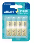Airam Puhti paristo LR6 AA 4kpl - Paristot, testerit - 6435200194664 - 1