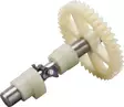 Nokka-akseli B&S 592968 - Paikallismoottoreiden varaosat - 047282011584 - 1
