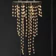 Valokoriste riippuva Waterfall 190LED - Tunnelmavalot - 6410416573434 - 1
