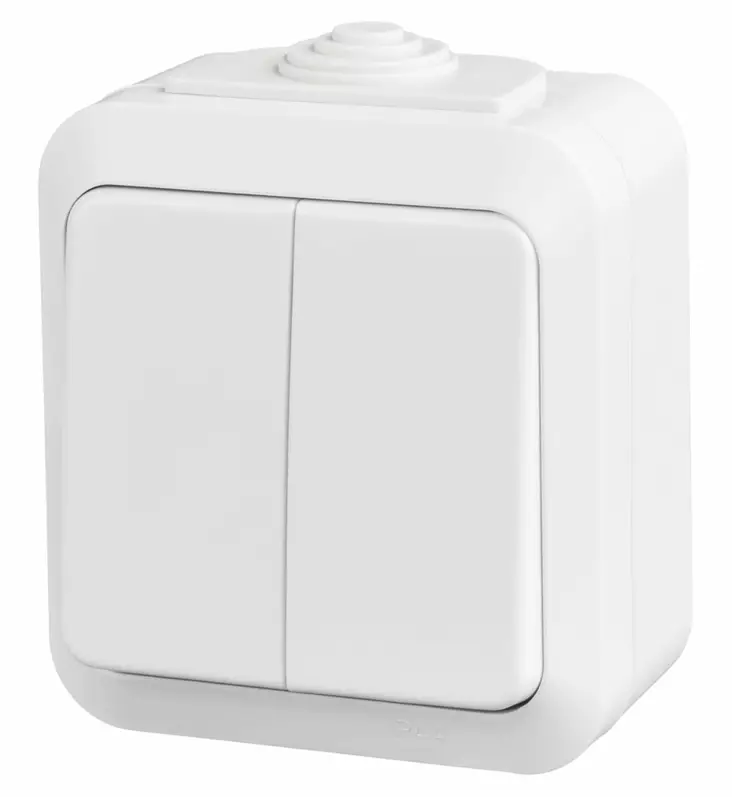 Airam kytkin kruunu 5 IP44 pinta-as. - Kytkimet - 6435200204394 - 1