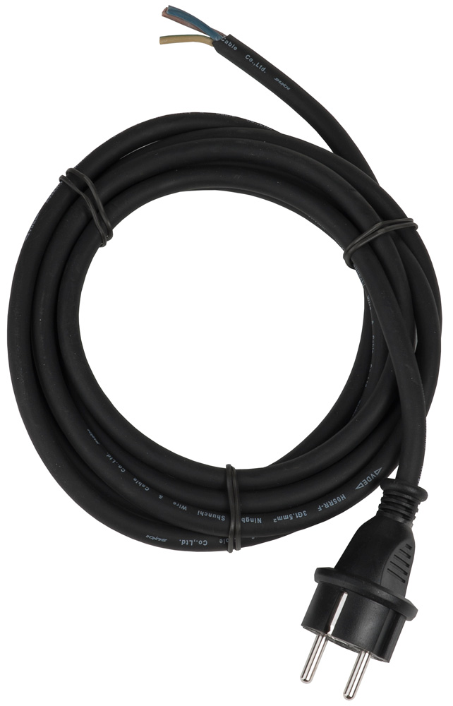 Airam liitosjohto tulpalla 3X1,5MM² 5m - Kaapelit ja johdot - 6435200173744 - 1