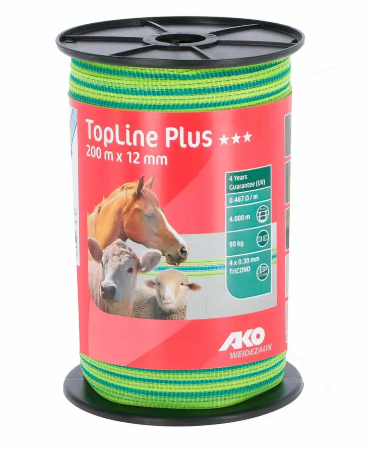 Aitalanka Top Line Plus 200 m 12 mm - Aitanauhat ja -langat - 4018653984734 - 1