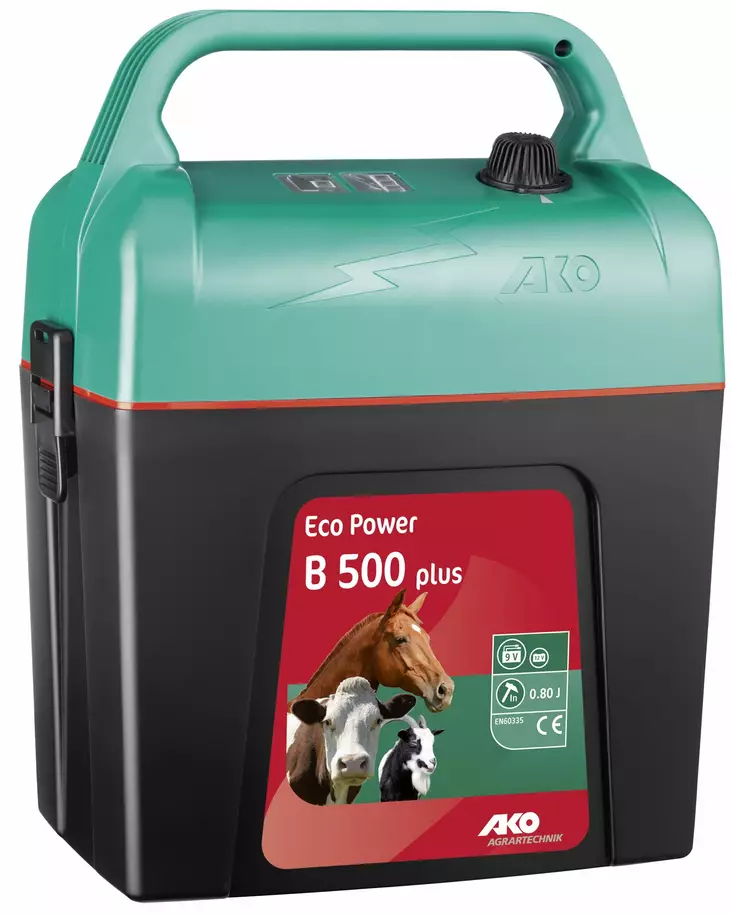 Akkupaimen AKO Eco Power B 500, 9 V - Sähköaitatarvikkeet - 4035738008284 - 1